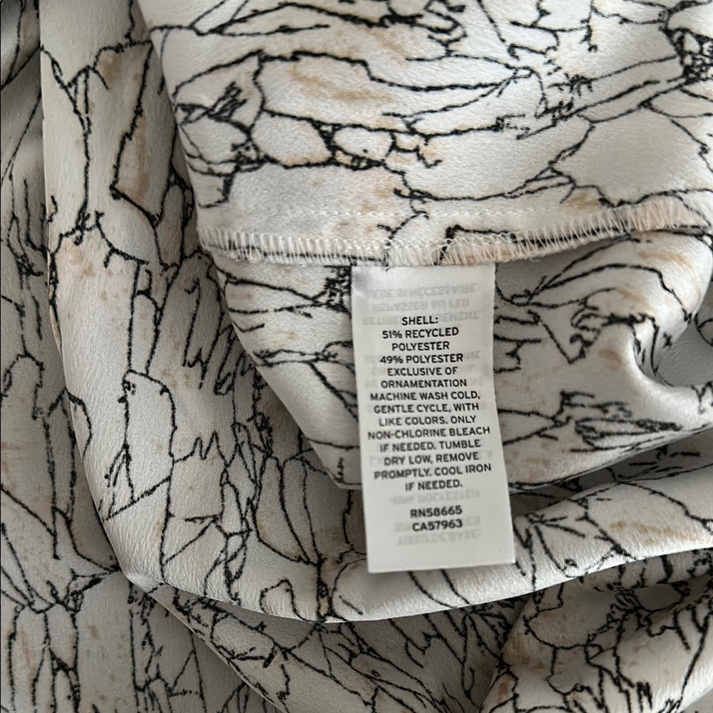 Nordstrom Abstract Print Tunic Top - Picture 6 of 7